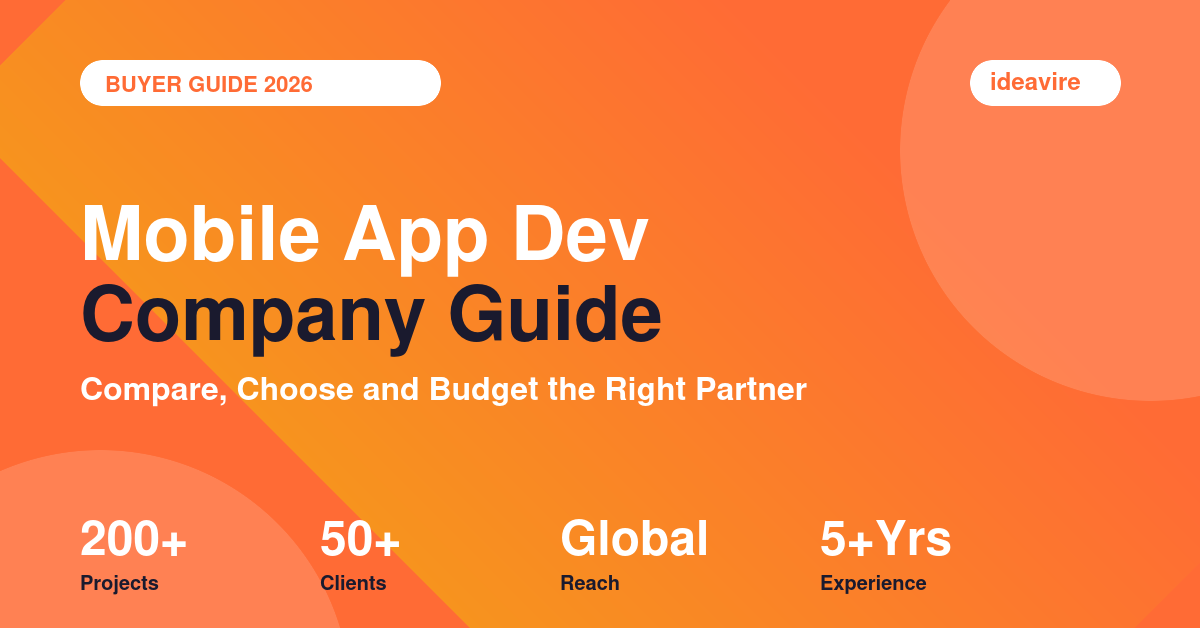 How to choose a mobile app development company in 2026 - IdeaVire buyer guide